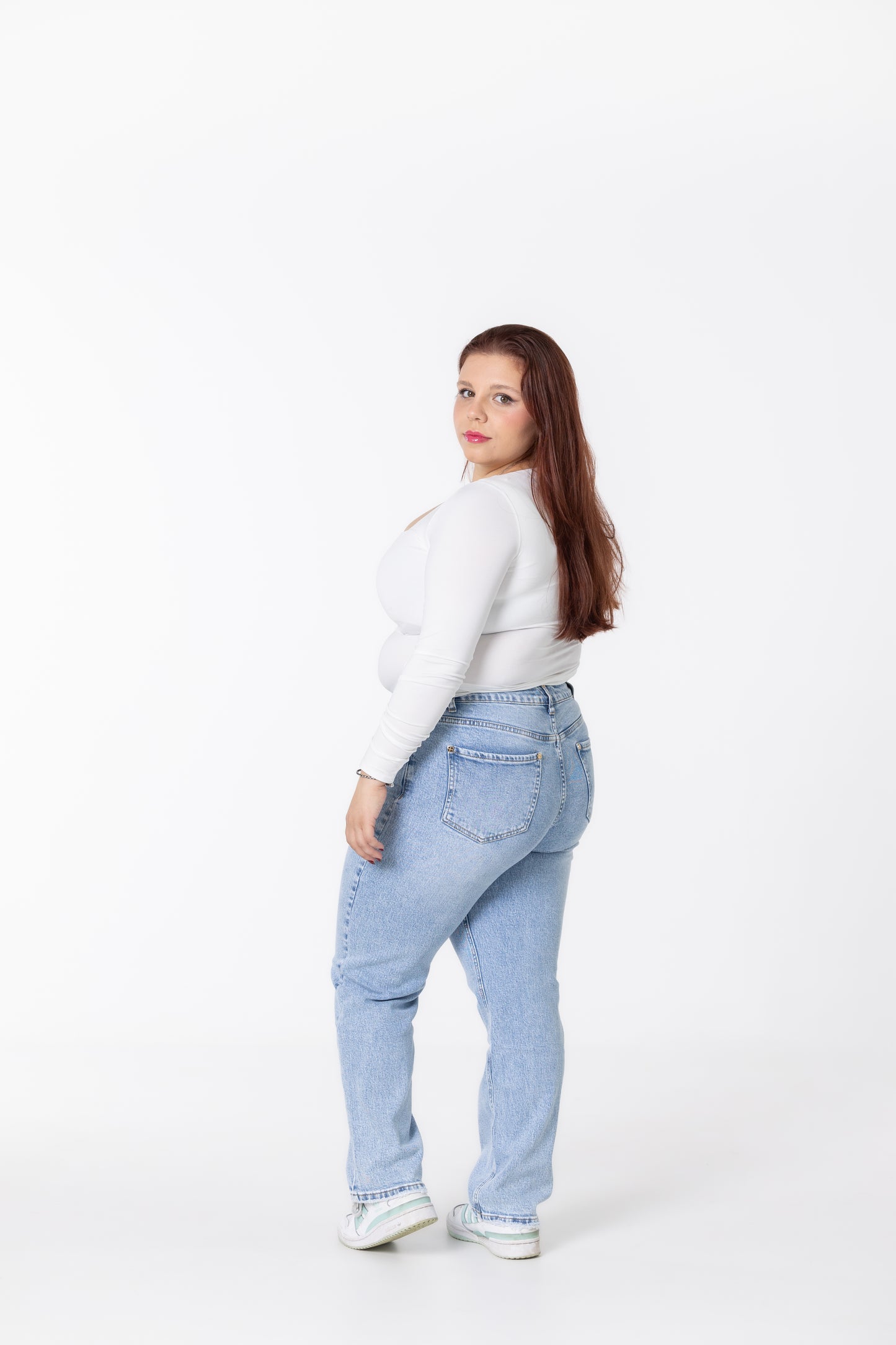 JEANS MOM QUEEN (ganga clara)