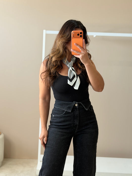 JEANS VIRAIS BLACK