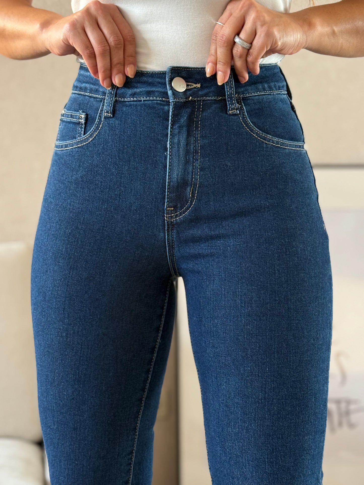 JEANS MOM GANGA