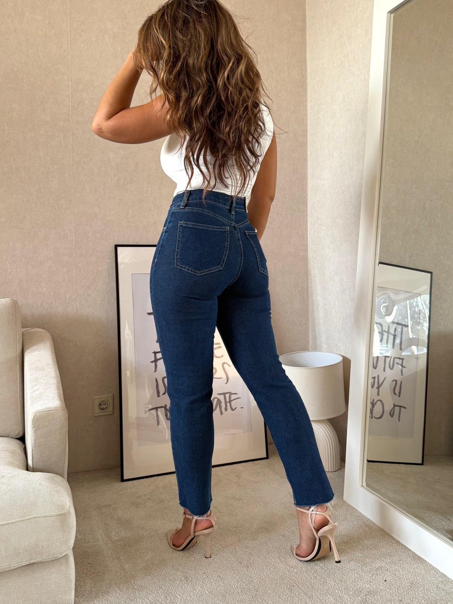 JEANS MOM GANGA
