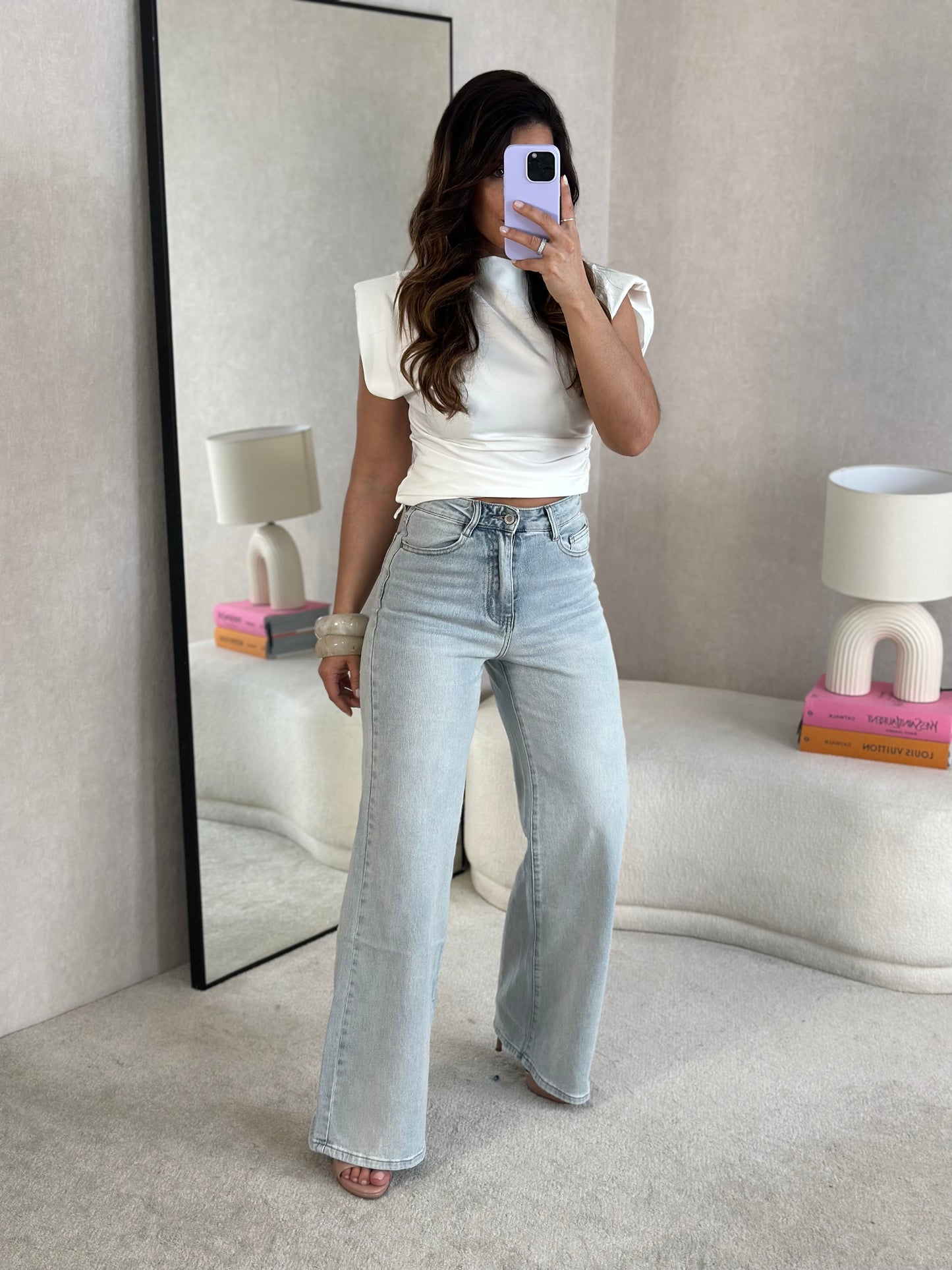 JEANS WIDE LEG CASUAL