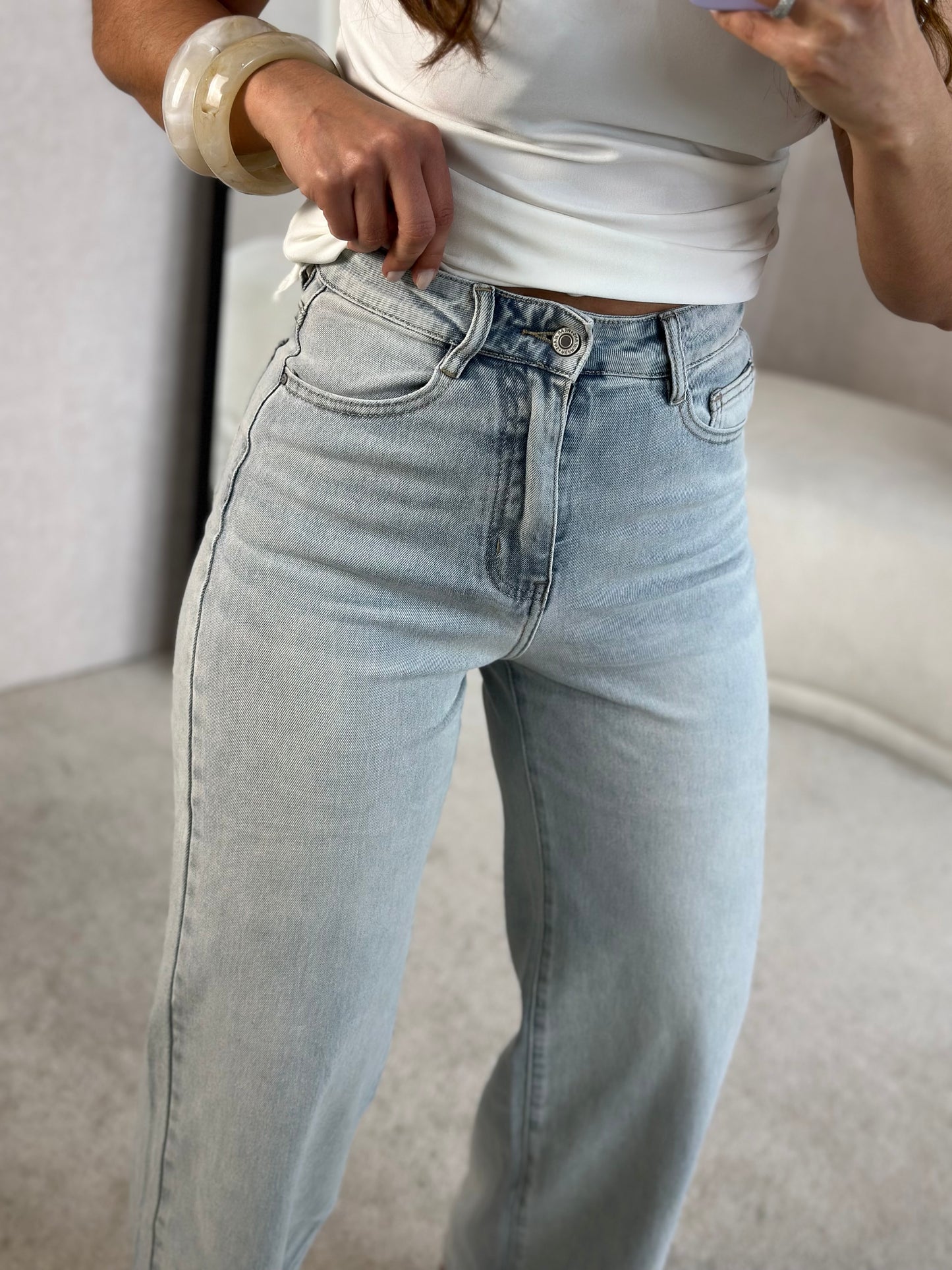 JEANS WIDE LEG CASUAL