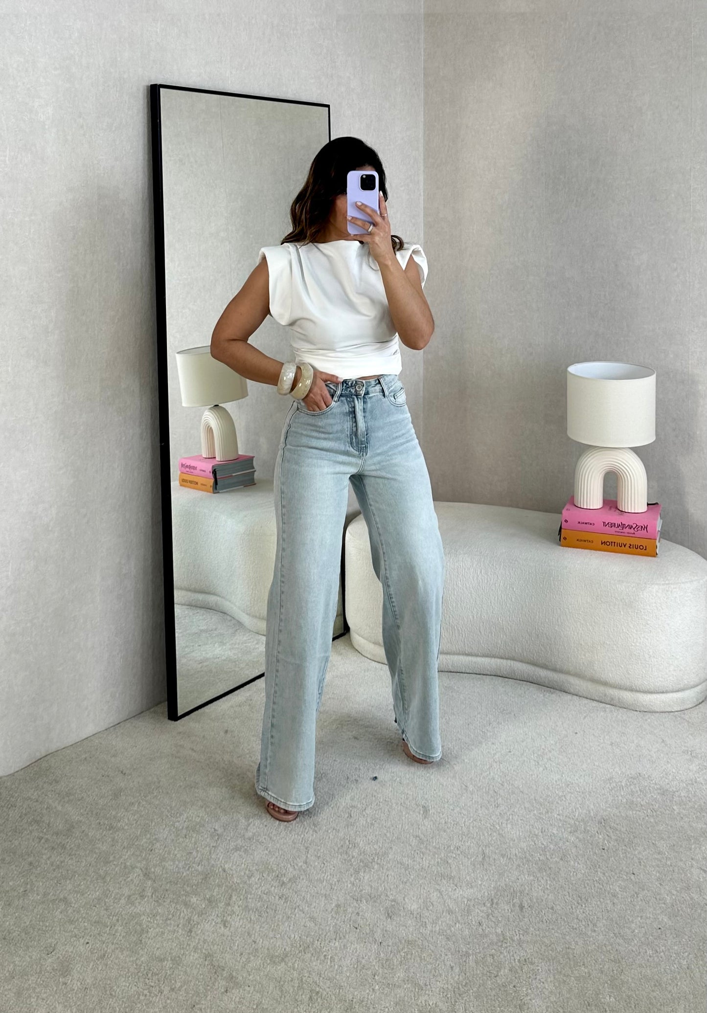 JEANS WIDE LEG CASUAL