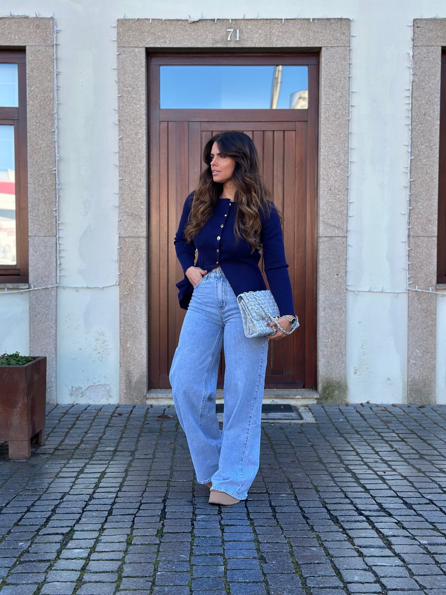 JEANS WIDE LEG LEG