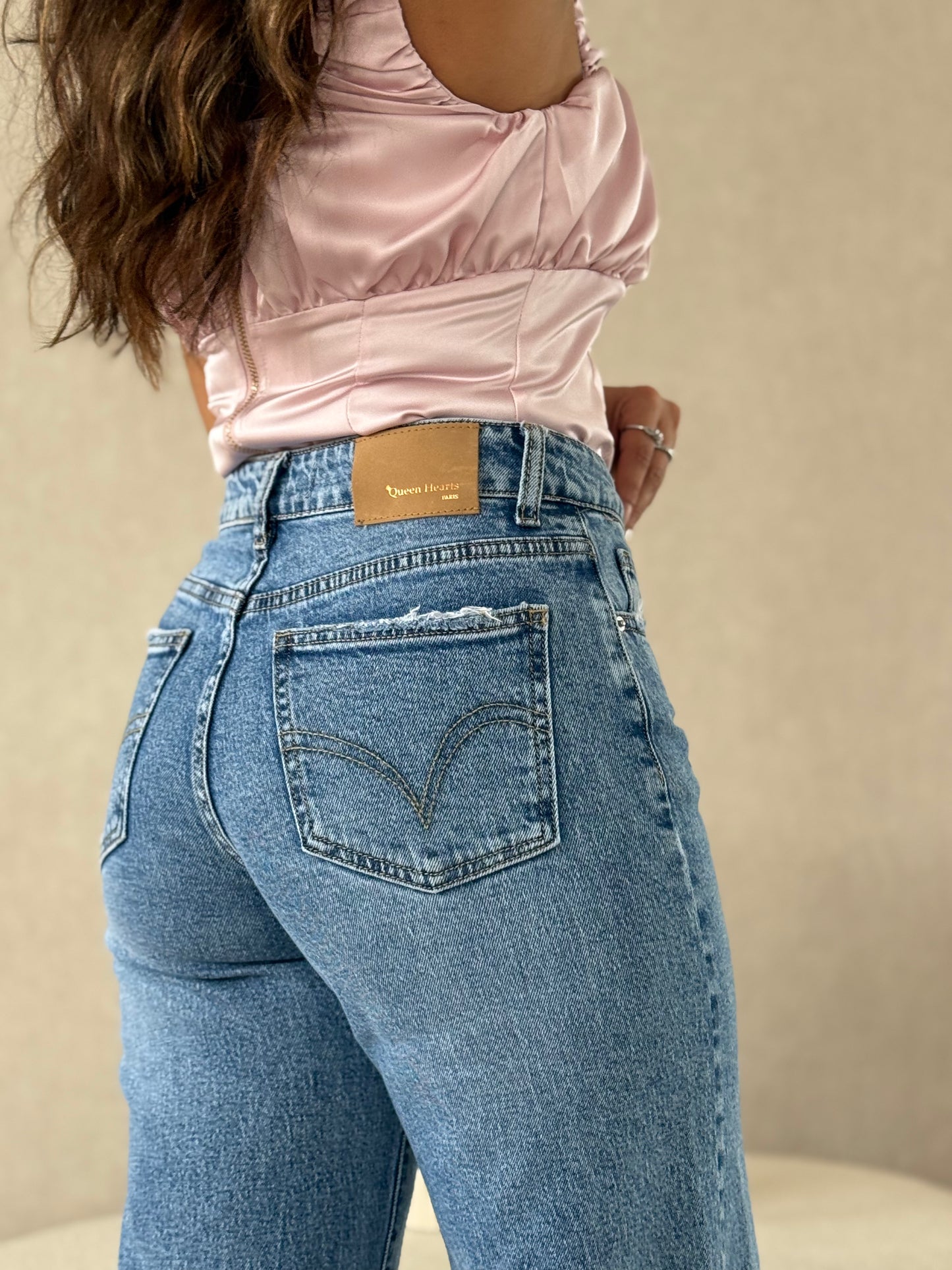 JEANS STRAIGHT QUEEN