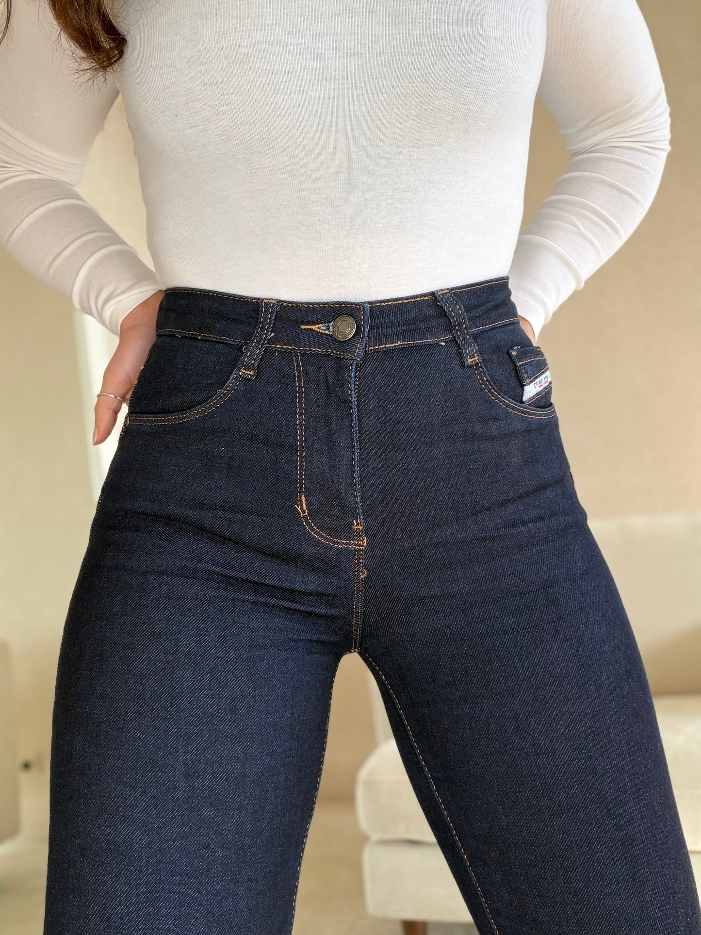 JEANS MOM PUSH-UP