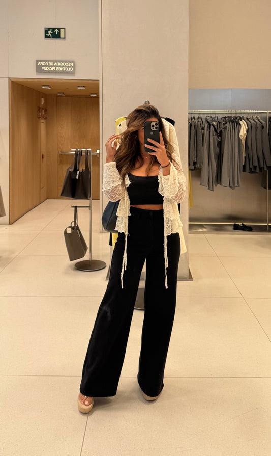 WIDE LEG PRETO