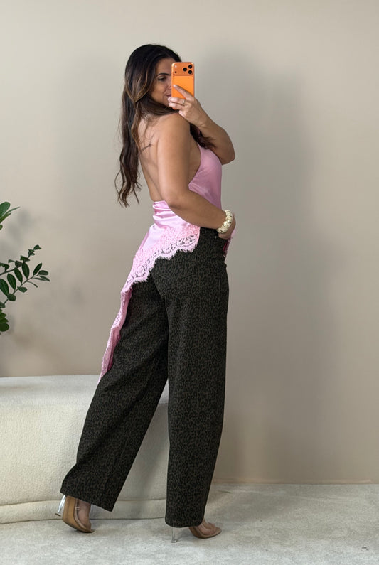 JEANS BALLON LEOPARDO