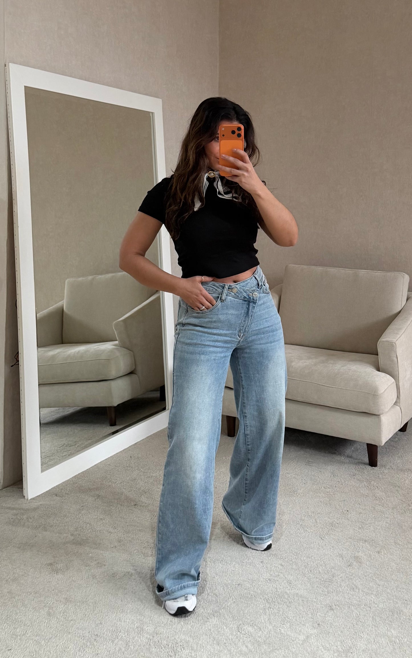 CALÇAS ASSIMÉTRICAS WIDE LEG