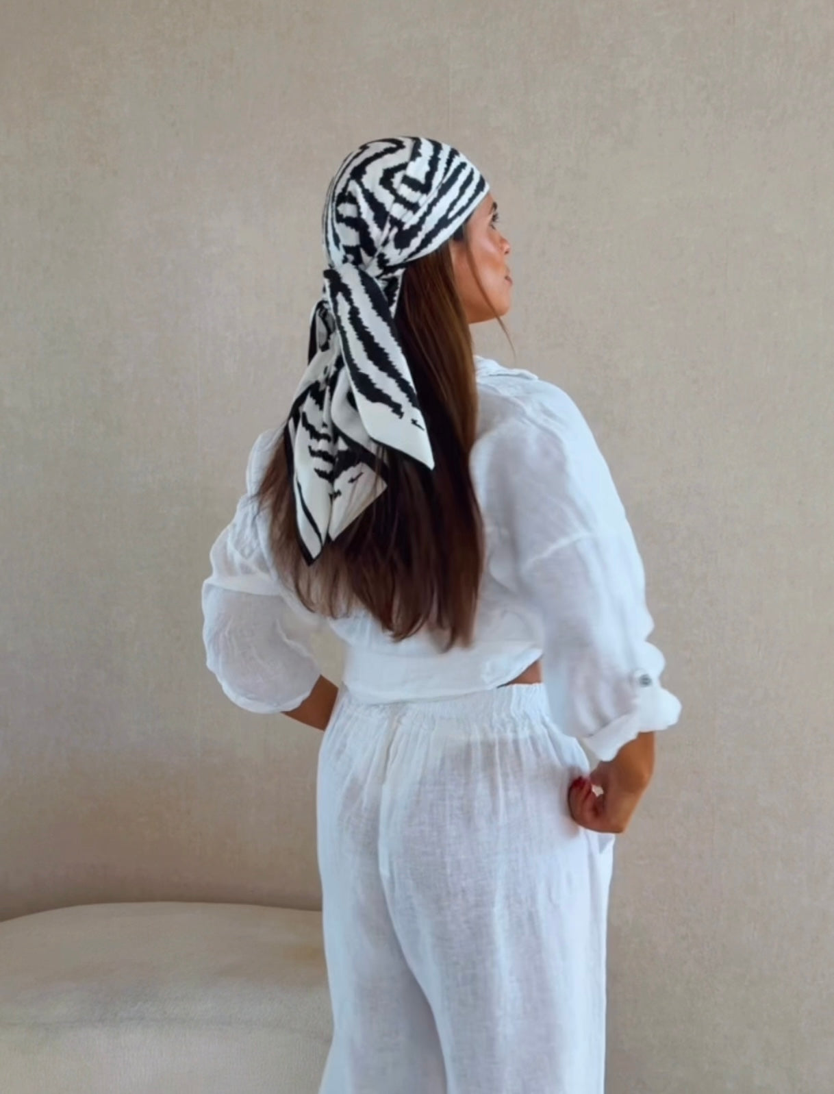 LENÇO ZEBRA