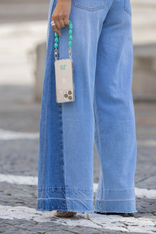 JEANS BICOLOR