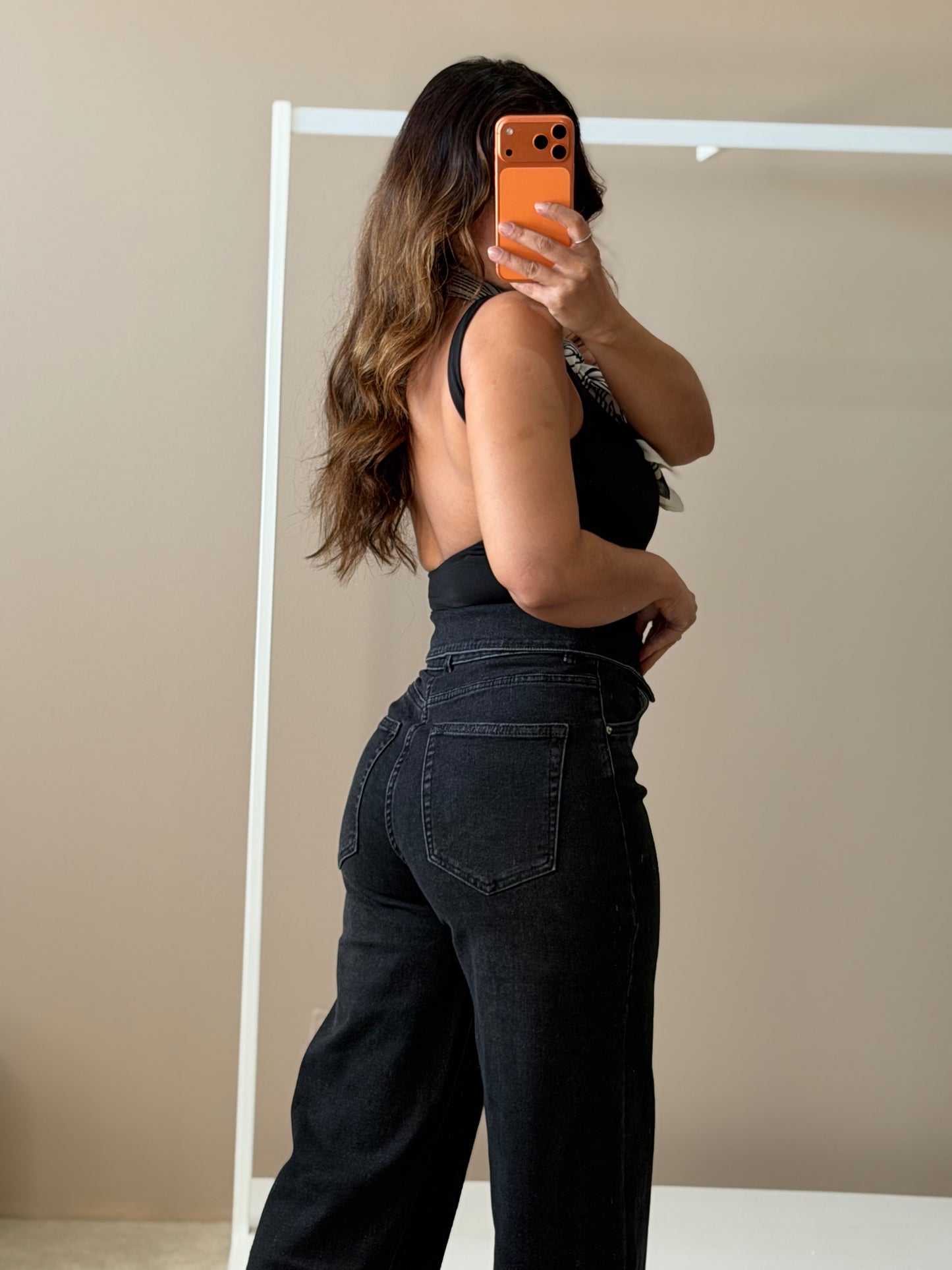JEANS VIRAIS BLACK
