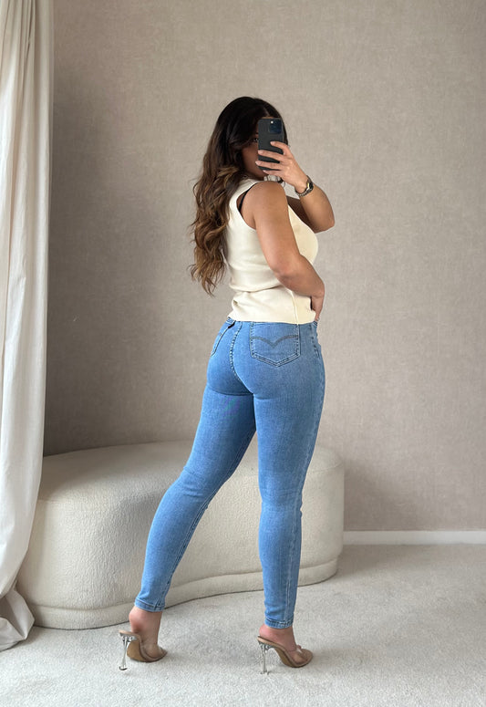 JEANS PUSH-UP SKINNY GANGA CLARA