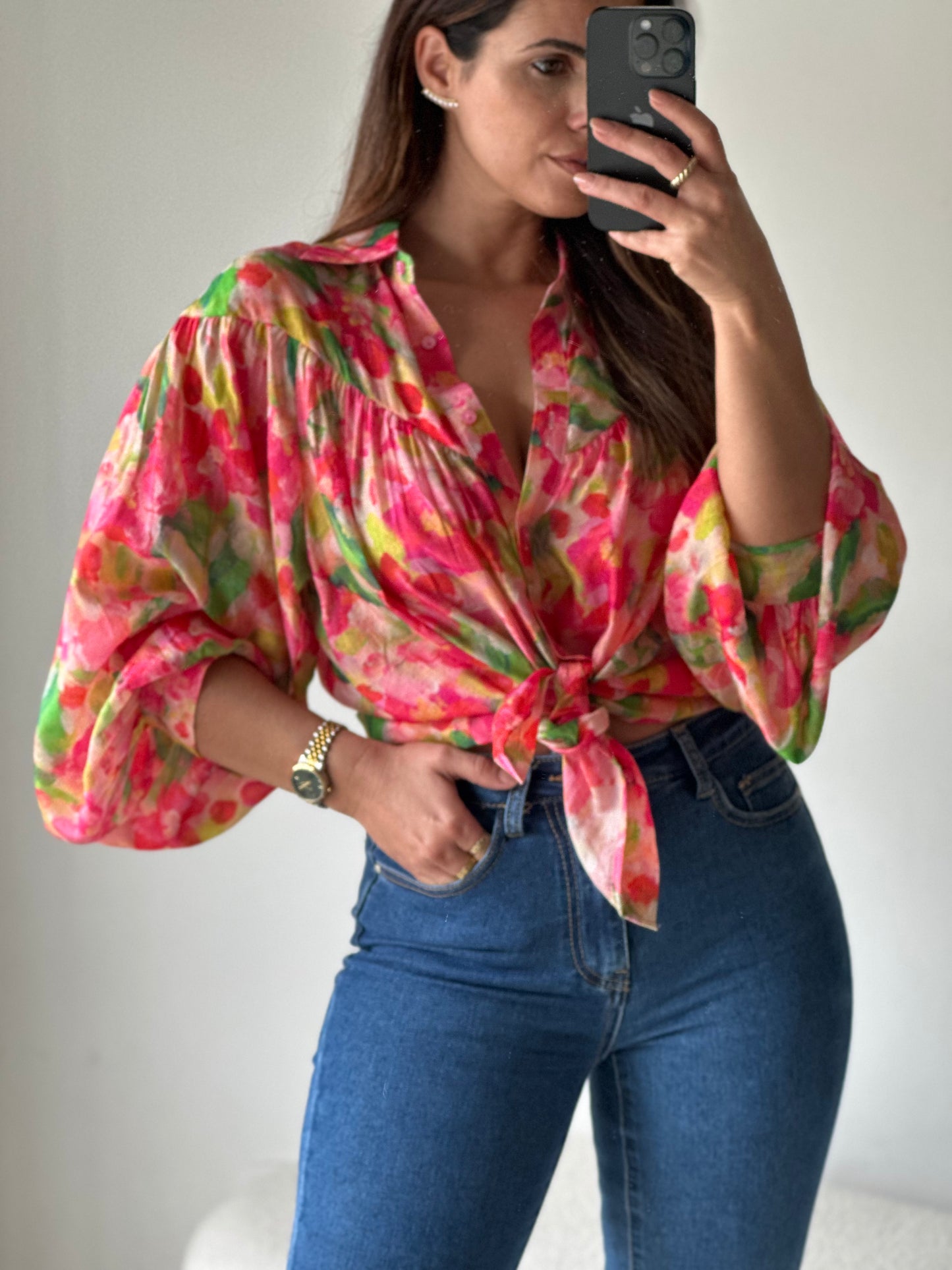 CAMISA FLORA