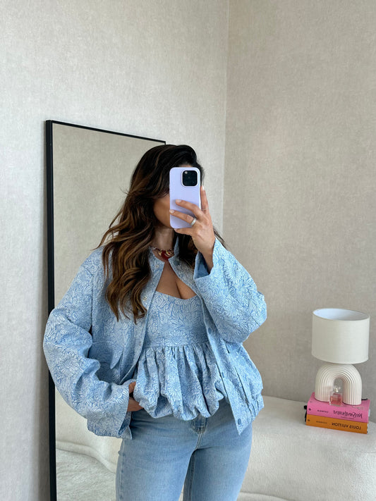 BOMBER BLUE