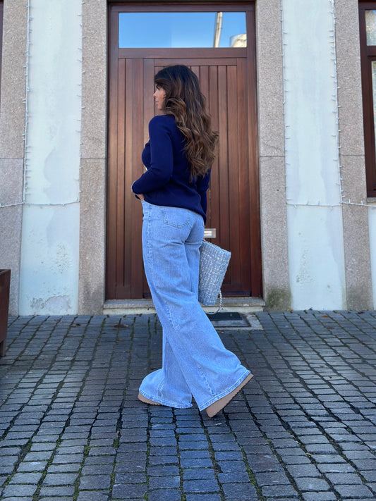 JEANS WIDE LEG LEG