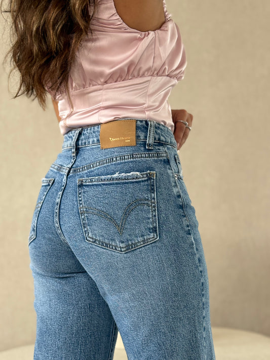 JEANS STRAIGHT QUEEN